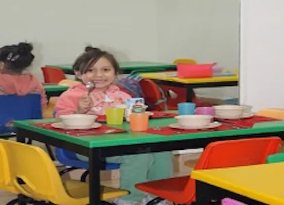 Comedor en Escuela para Niños