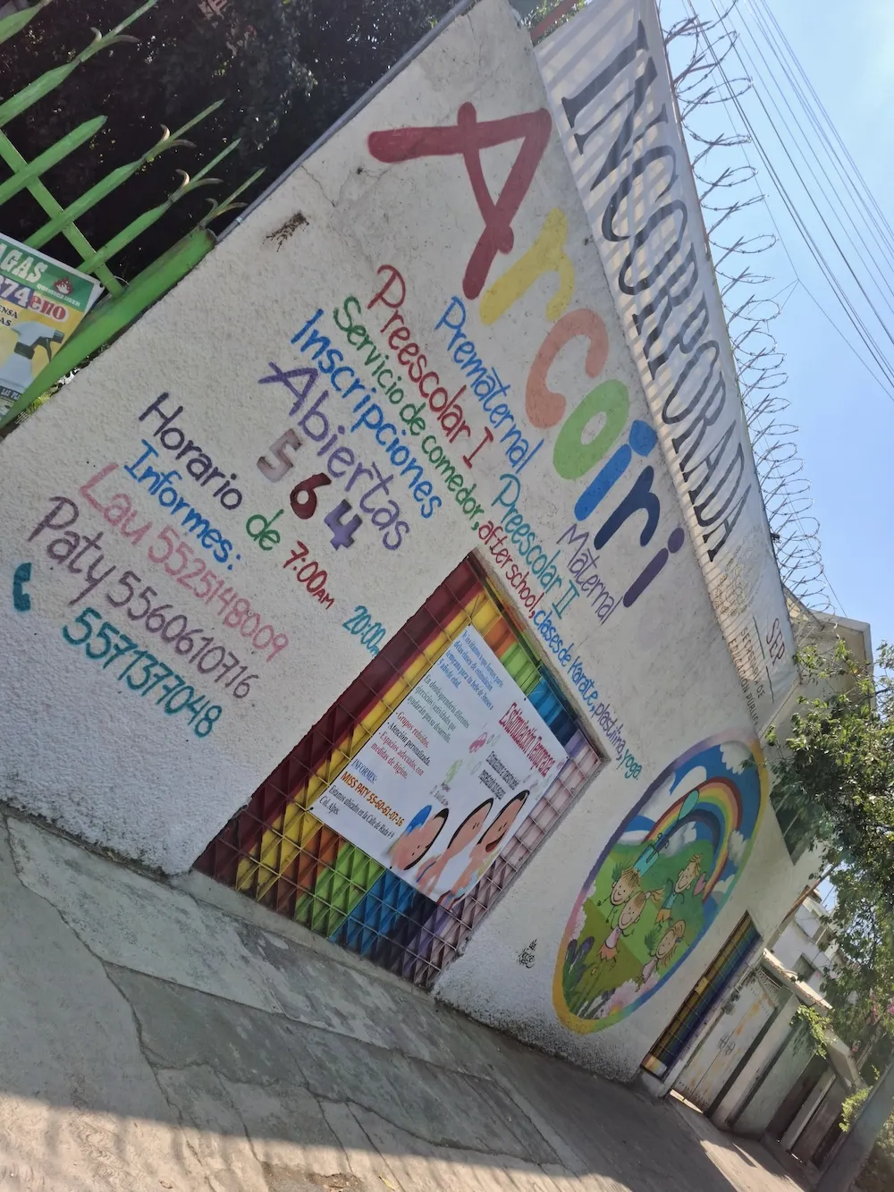 Fachada en Jardín de Niños