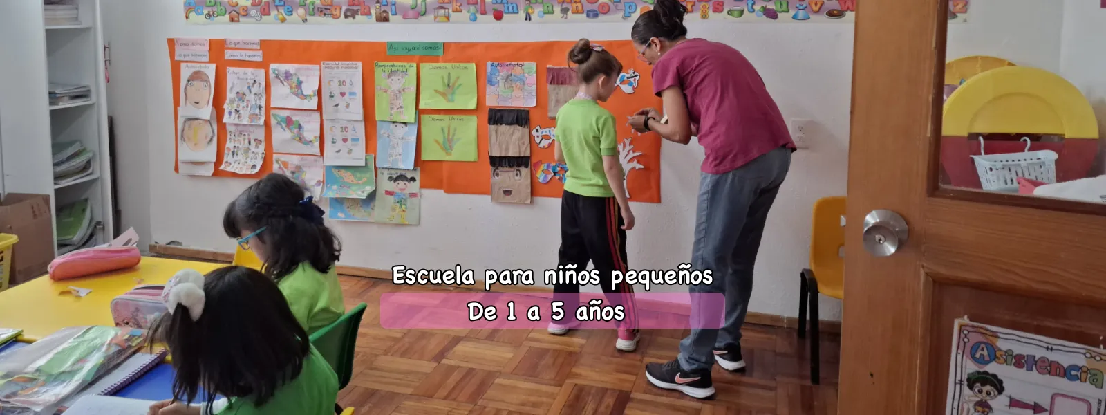 Escuela para niños pequeñis de 1 a 5 años